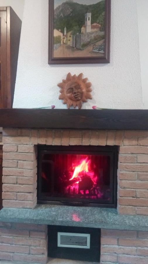 Вилла Casa Del Rustico, Indipendente Vista Sacra Con Dipinto Caprie Экстерьер фото