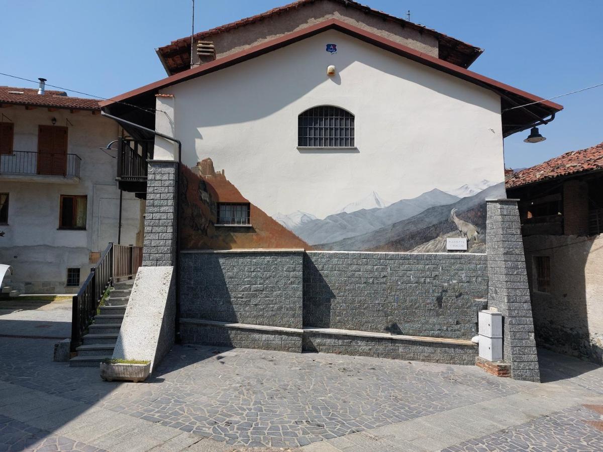 Вилла Casa Del Rustico, Indipendente Vista Sacra Con Dipinto Caprie Экстерьер фото